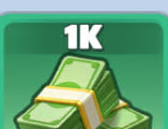 1K Cash reward icon