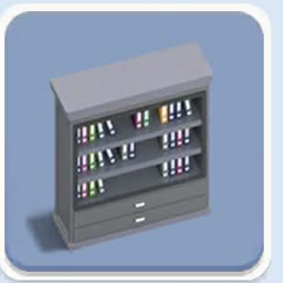 Bookcase facility icon