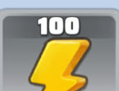 100 Electricity reward icon