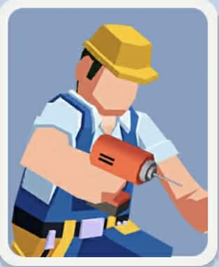 Electrician personnel portrait