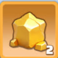 Gold-coloured material or currency reward icon shown in a supplied Intel Case
