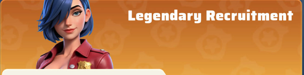 The Legendary Recruitment banner on the Hero Recruitment screen