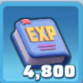 Hero EXP reward icon shown in a supplied Intel Case