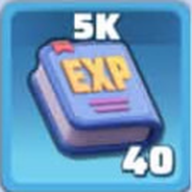 5K EXP book reward icon