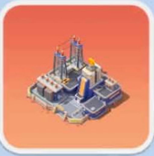 Power Control Station battlefield structure icon from Police Chief Alliance Training