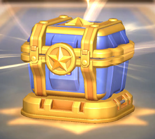 The Point Chest artwork shown after a recruitment