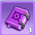 Purple-framed Skill Book reward icon shown in a supplied Intel Case
