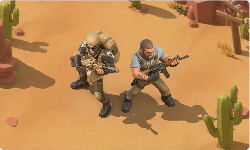 Official Oilfield Strike guide artwork for Armed Patrols