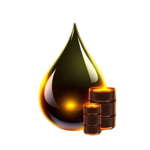 Scattered oil drop